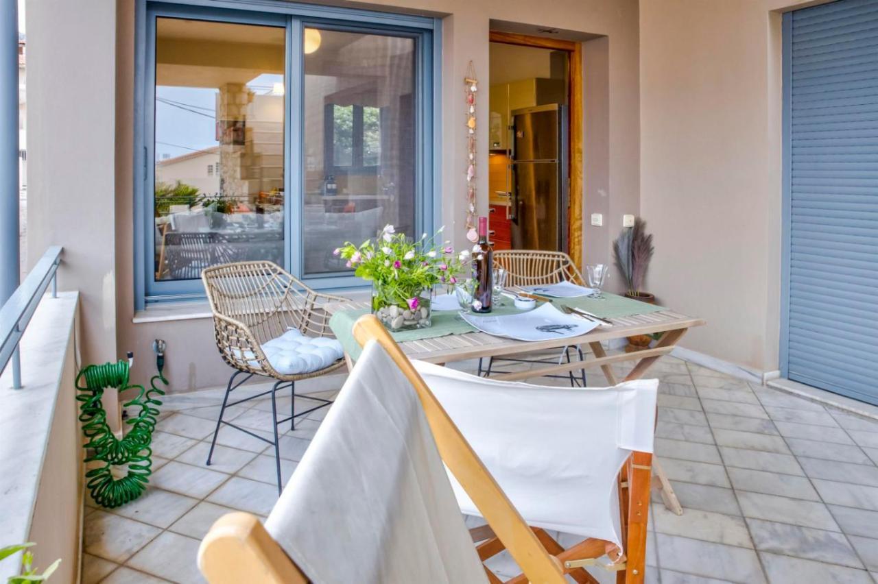 Monemvasia Modern Flat With Partial View 外观 照片
