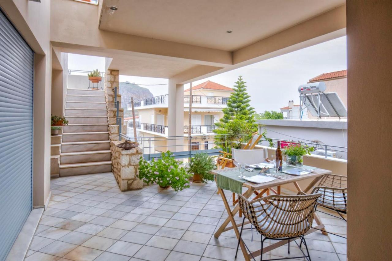 Monemvasia Modern Flat With Partial View 外观 照片